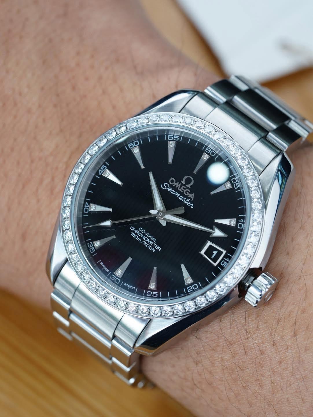 Omega Seamaster Aqua Terra Diamond 38.5mm 231.15.39.21.51.001 Used