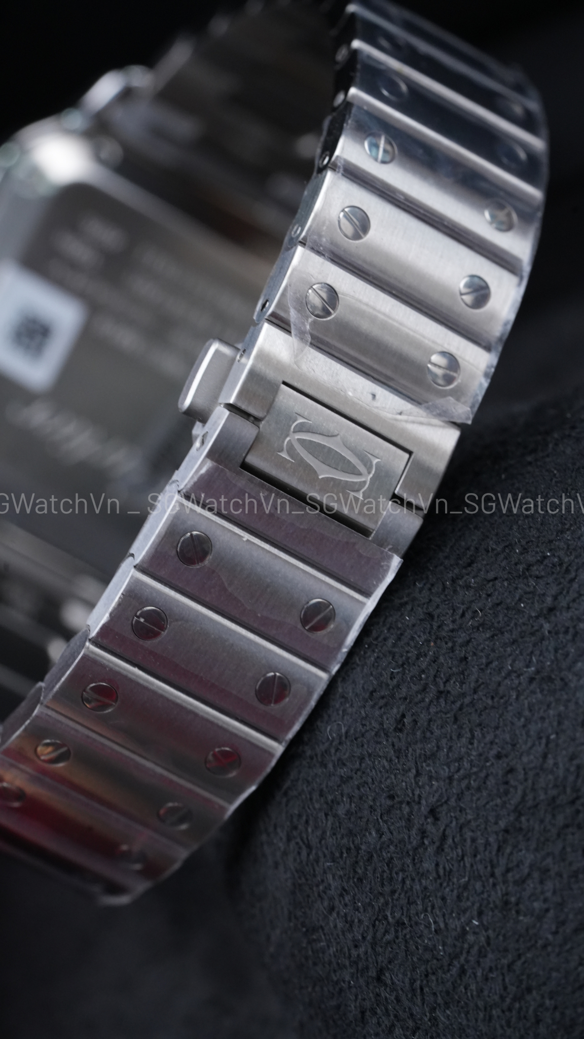 Cartier Santos de Cartier WSSA0061 (Green Gradient Dial Size M) – NEW Full Set