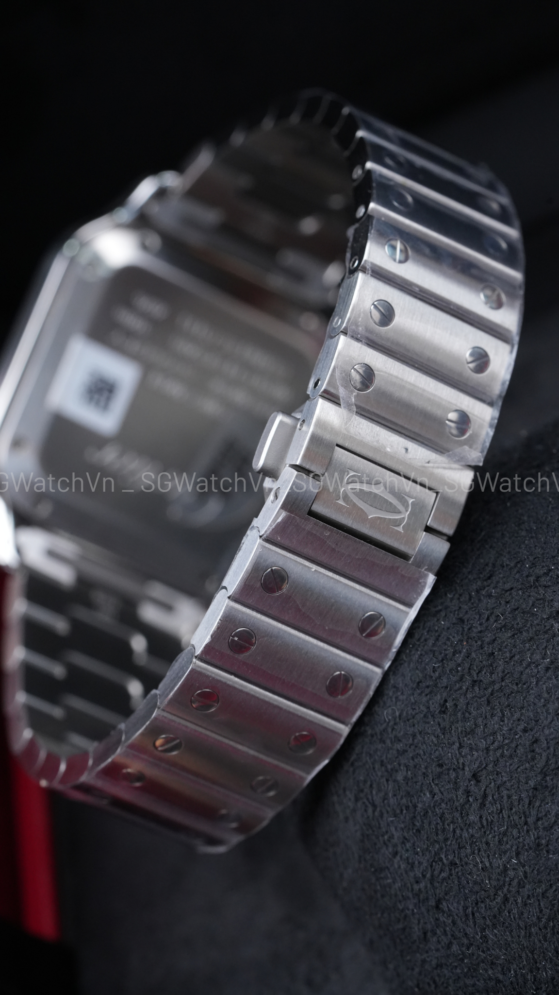 Cartier Santos de Cartier WSSA0061 (Green Gradient Dial Size M) – NEW Full Set