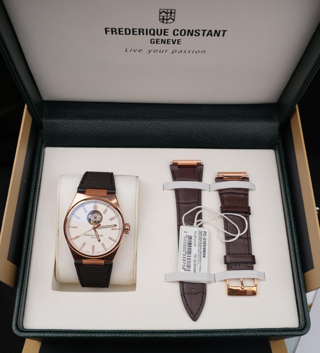 Frederique Constant Highlife Heart Beat FC-310V4NH4 – Đồng Hồ Lướt Fullset 2 Dây