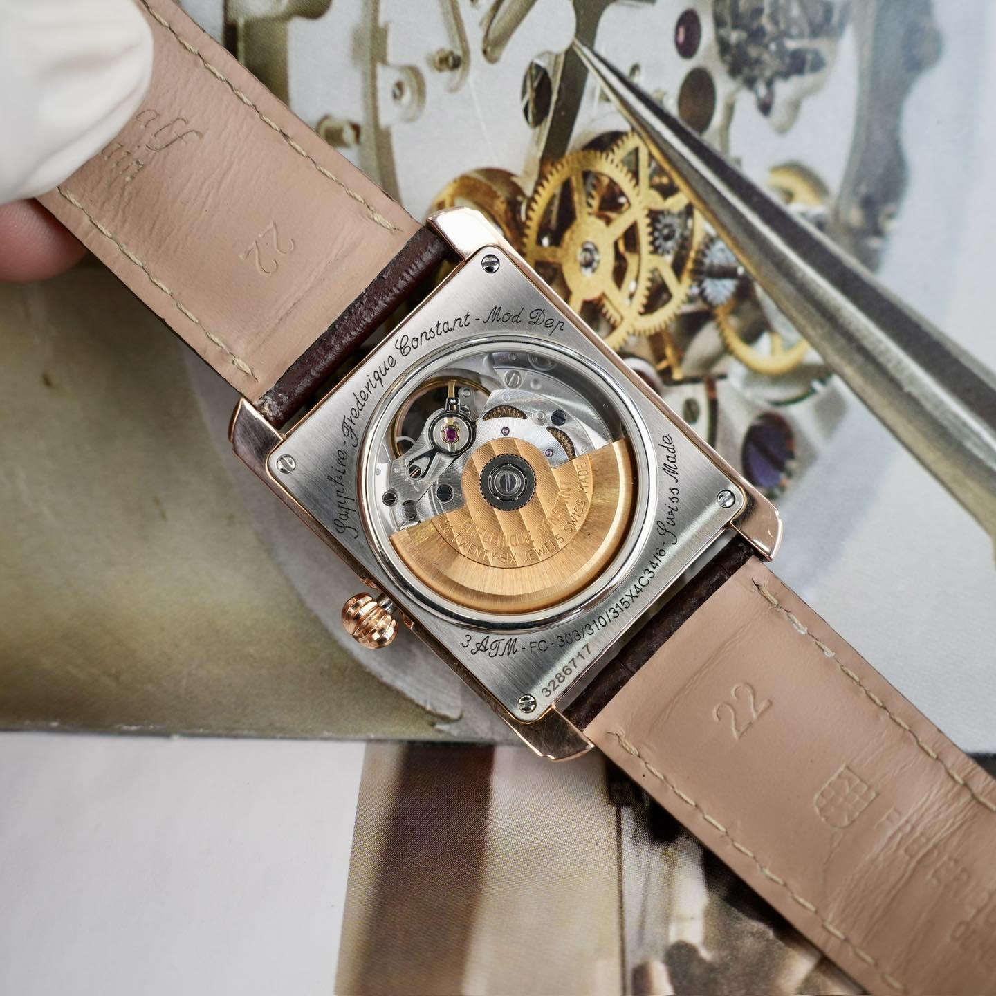 Frederique Constant Tank Heart Beat FC-310MC4S34 – Lướt Full Box