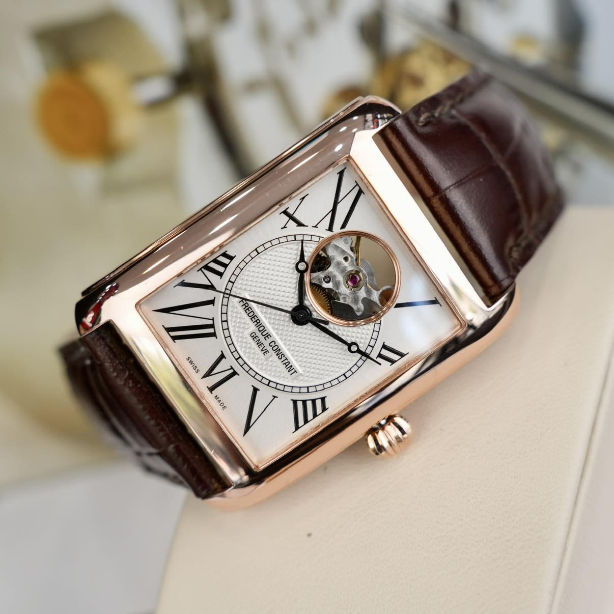 Frederique Constant Tank Heart Beat FC-310MC4S34 – Lướt Full Box