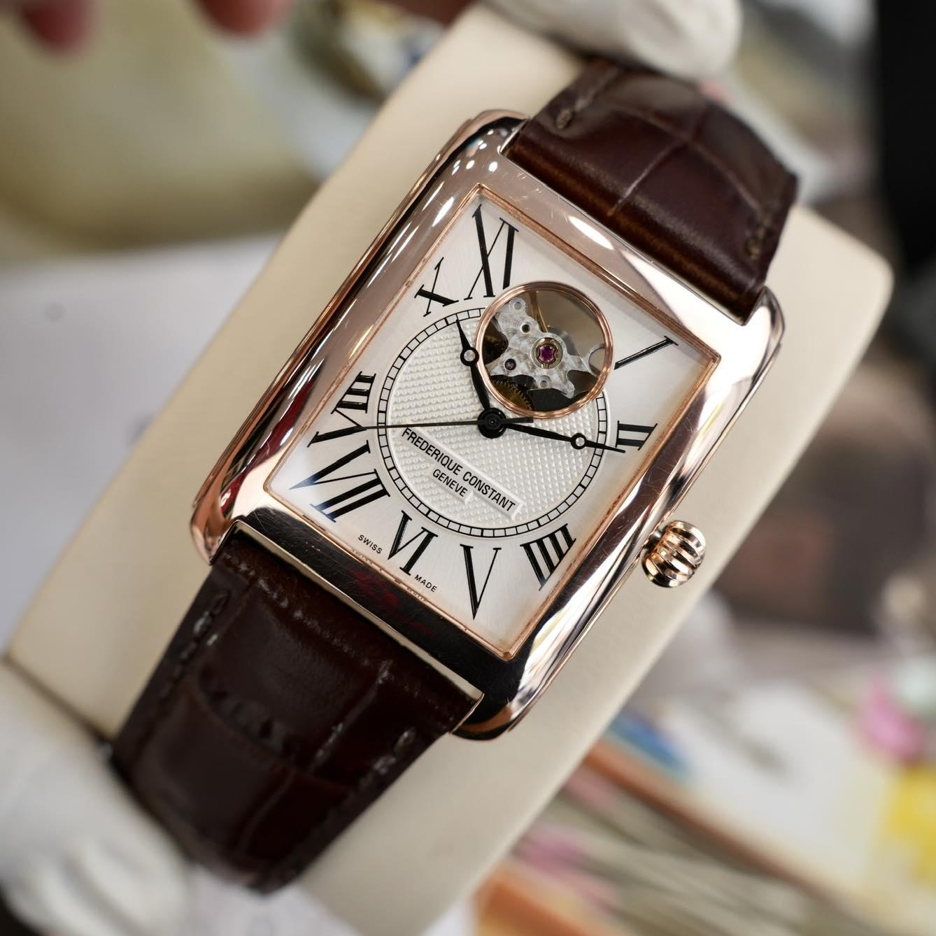 Frederique Constant Tank Heart Beat FC-310MC4S34 – Lướt Full Box