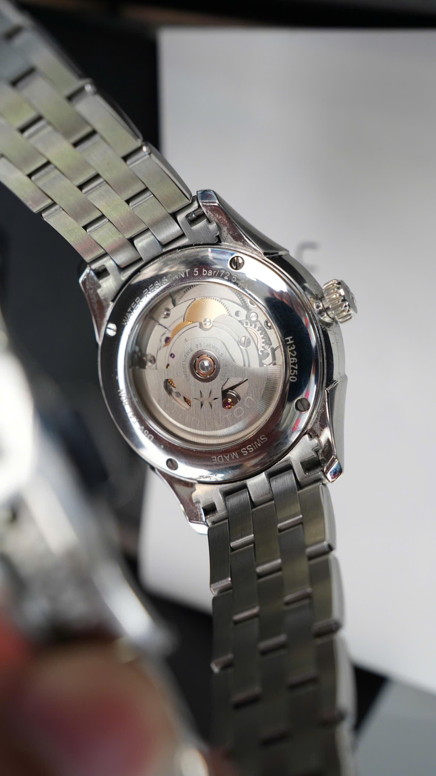 Hamilton Jazzmaster Open Heart Index 40mm H32675160 Used