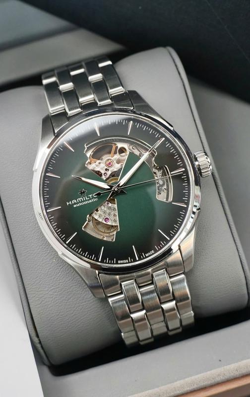 Hamilton Jazzmaster Open Heart Index 40mm H32675160 Used