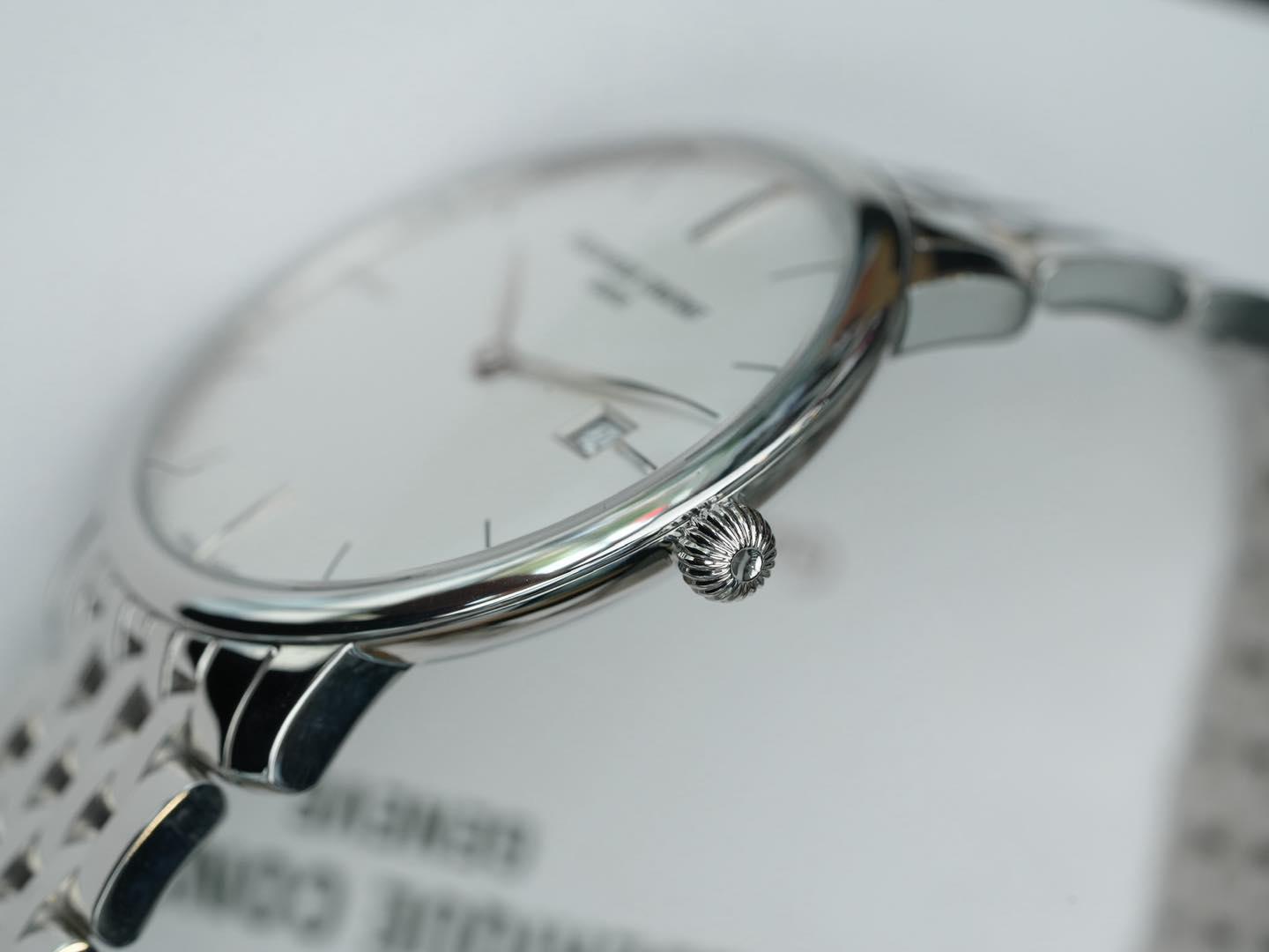 Frederique Constant Slimline FC-306S4S6B Used _ Thụy Sĩ thanh lịch