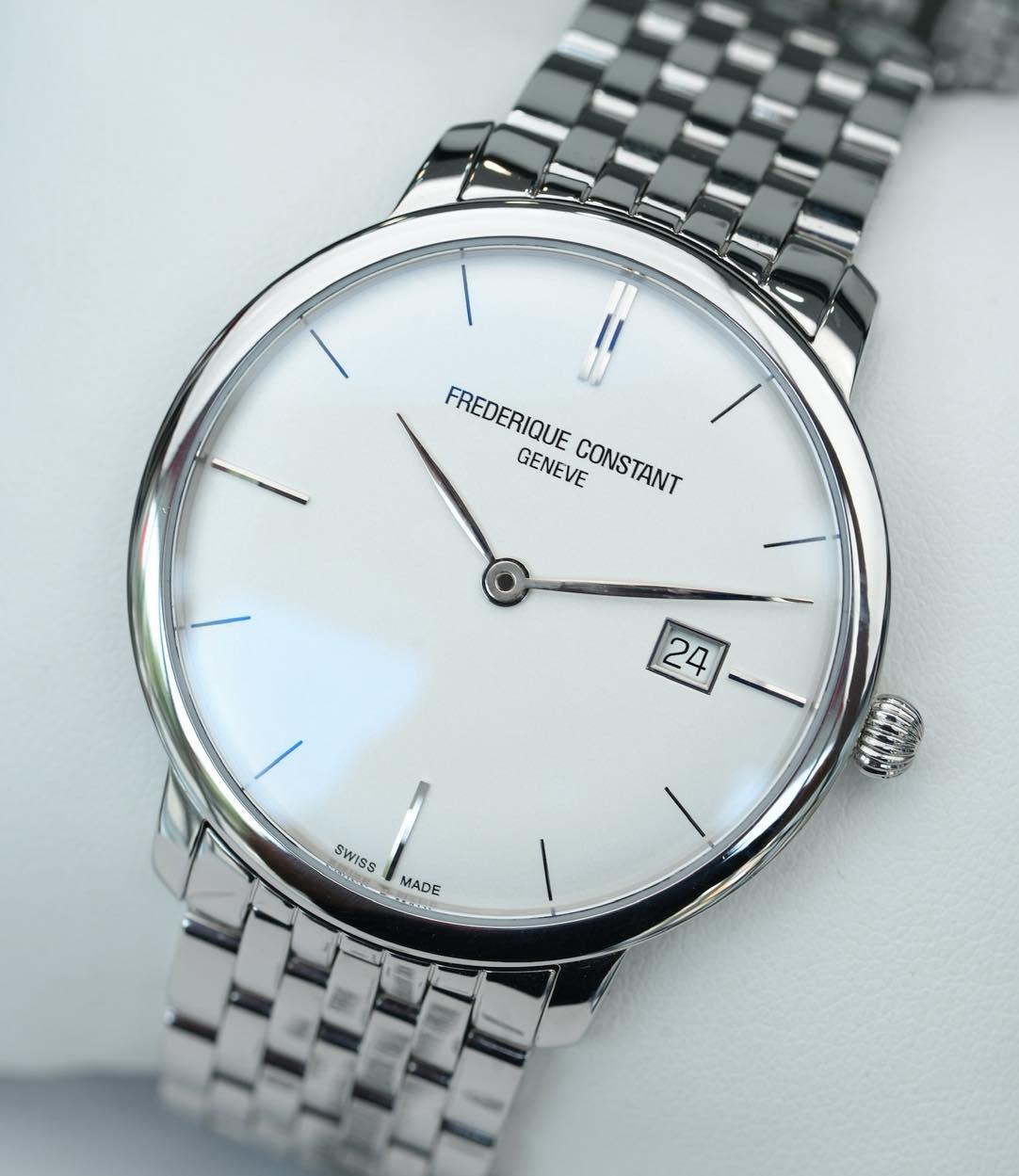 Frederique Constant Slimline FC-306S4S6B Used _ Thụy Sĩ thanh lịch