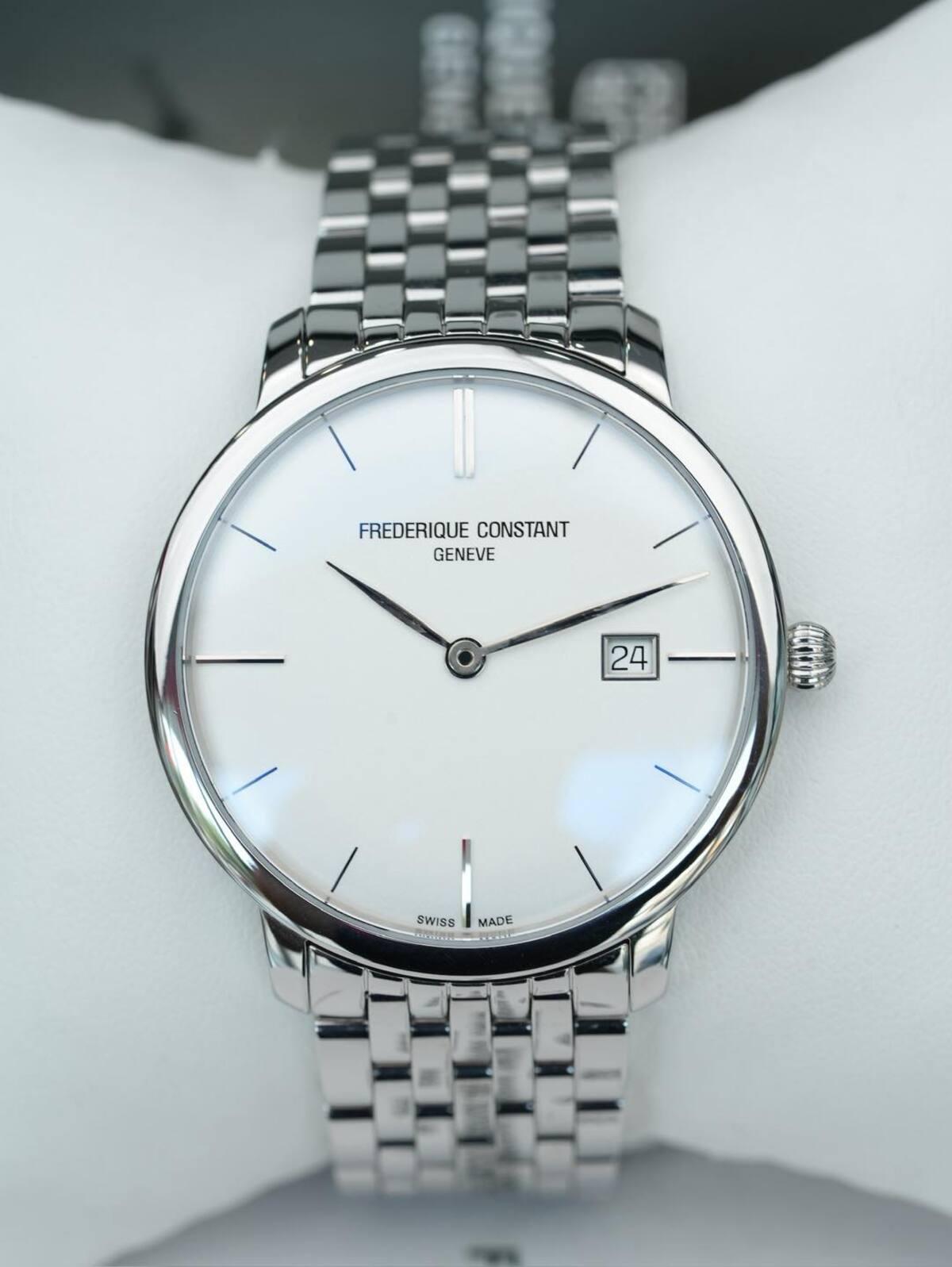 Frederique Constant Slimline FC-306S4S6B Used _ Thụy Sĩ thanh lịch