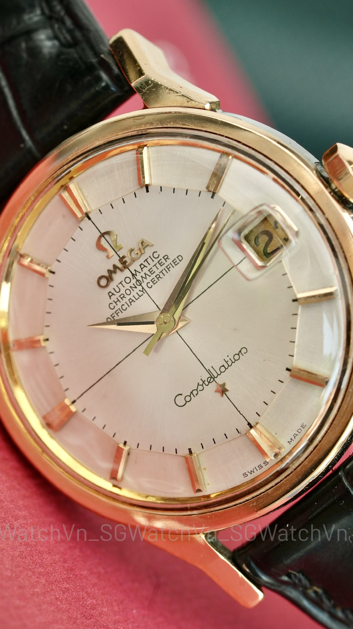 Omega Constellation Pie Pan Ref.168.005 Vintage – Chronometer, Mặt số đã phục hồi