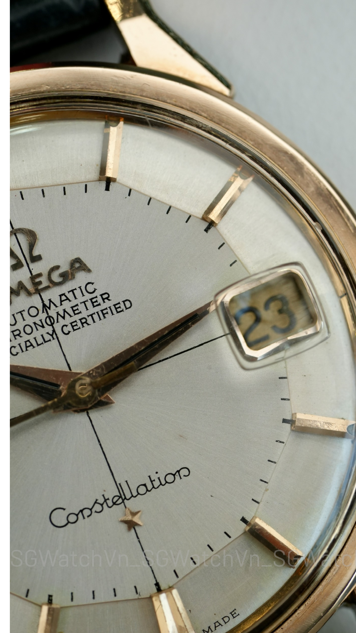 Omega Constellation Pie Pan Ref.168.005 Vintage – Chronometer, Mặt số đã phục hồi