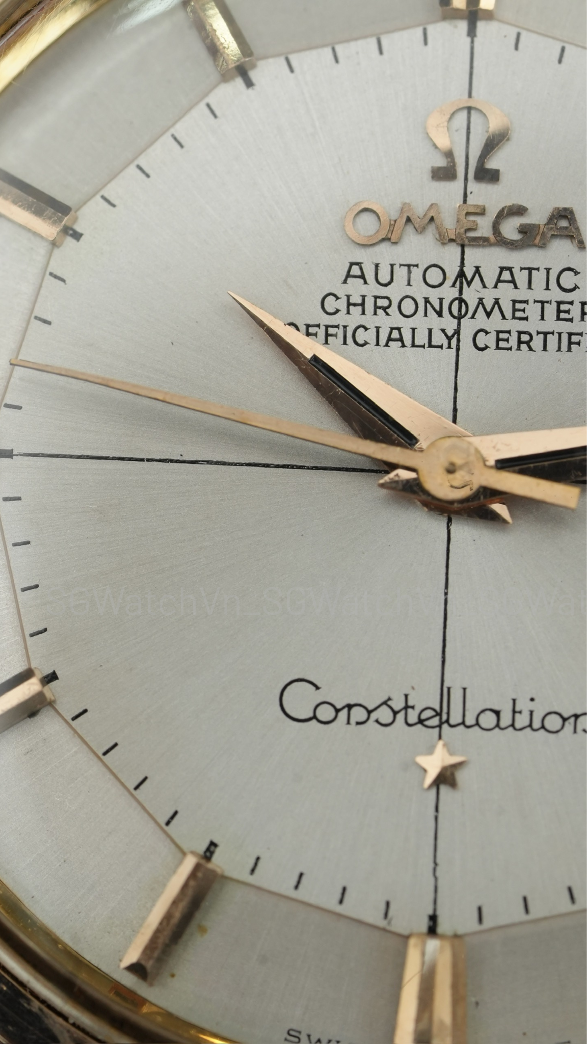 Omega Constellation Pie Pan Ref.168.005 Vintage – Chronometer, Mặt số đã phục hồi