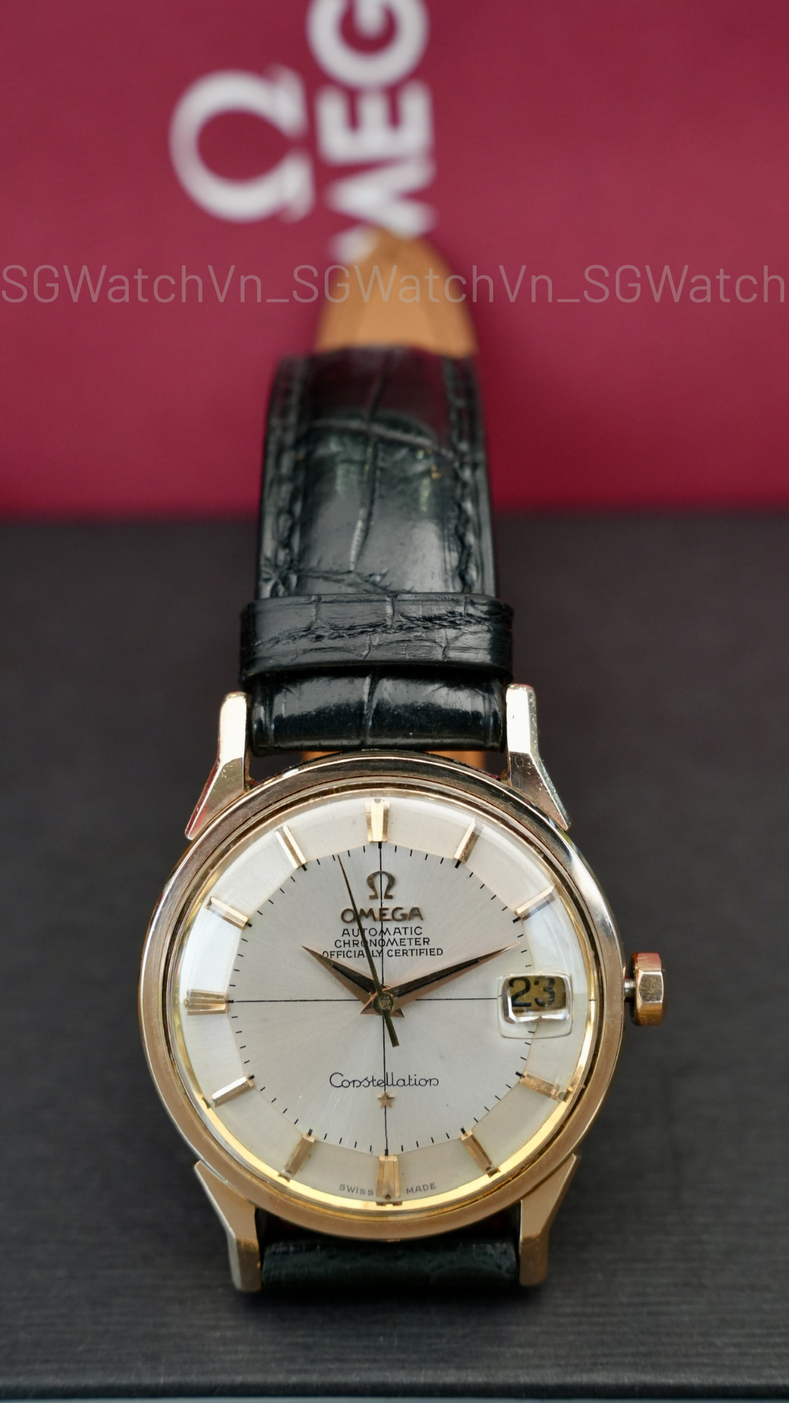 Omega Constellation Pie Pan Ref.168.005 Vintage – Chronometer, Mặt số đã phục hồi