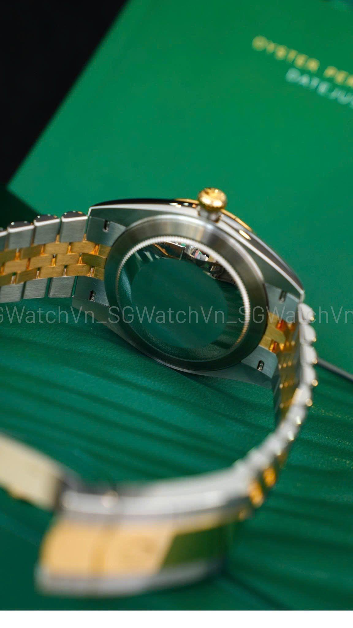 Rolex Datejust 41 Ref.126333 Mặt Xà Cừ (MOP) Demi Vàng – Rolex Lướt Chính Hãng, Fullset 2020