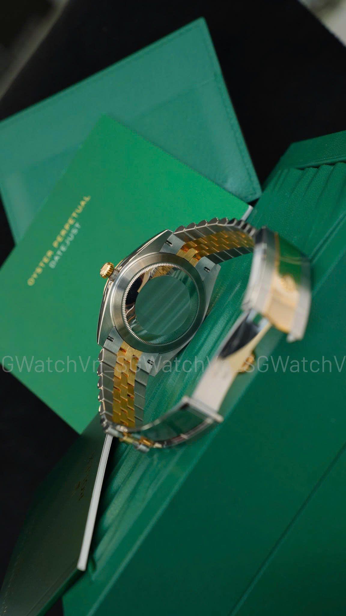 Rolex Datejust 41 Ref.126333 Mặt Xà Cừ (MOP) Demi Vàng – Rolex Lướt Chính Hãng, Fullset 2020