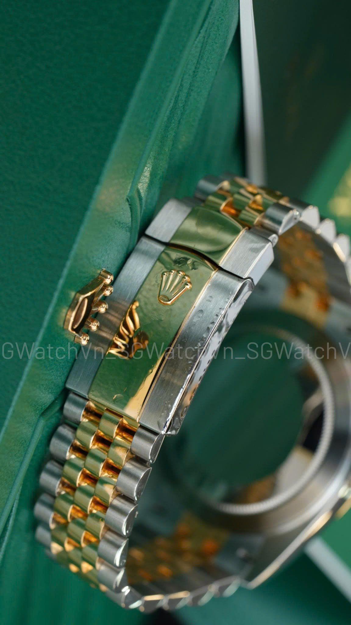 Rolex Datejust 41 Ref.126333 Mặt Xà Cừ (MOP) Demi Vàng – Rolex Lướt Chính Hãng, Fullset 2020