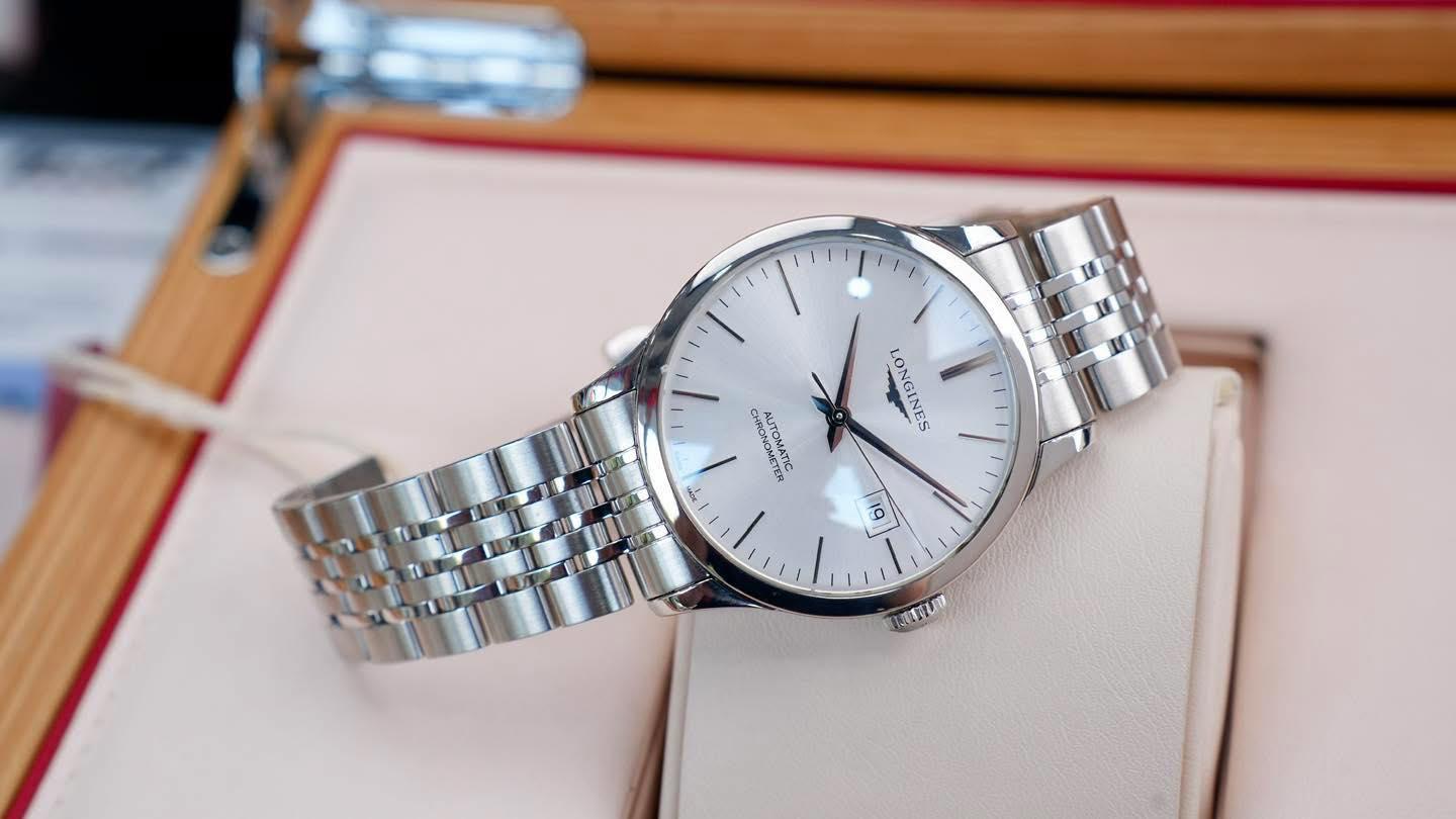 Longines Record L2.821.4.72.6 Used COSC Chronometer