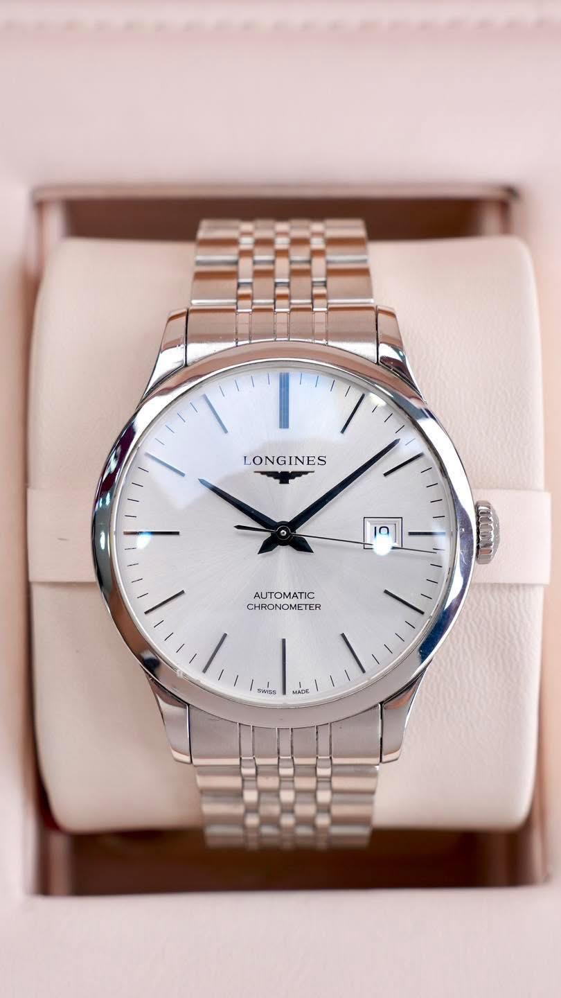 Longines Record L2.821.4.72.6 Used COSC Chronometer