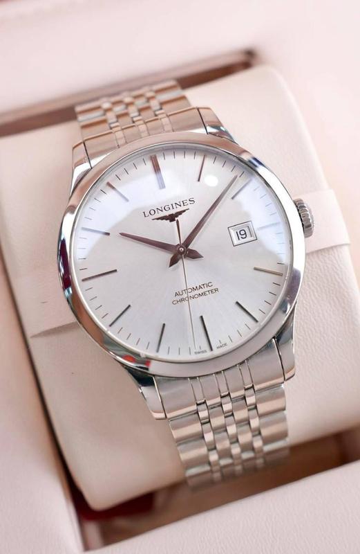 Longines Record L2.821.4.72.6 Used COSC Chronometer