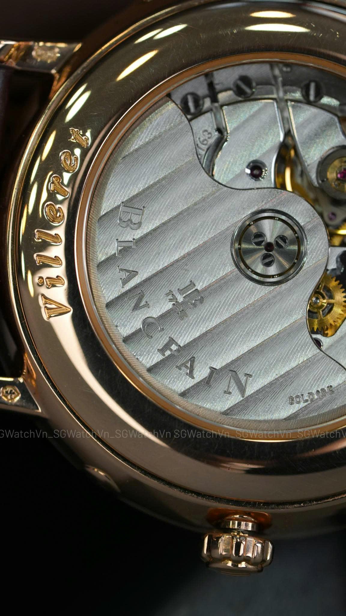 Blancpain Villeret Complete Calendar Moonphase 18K Rose Gold – 6263-3642-55B Used 