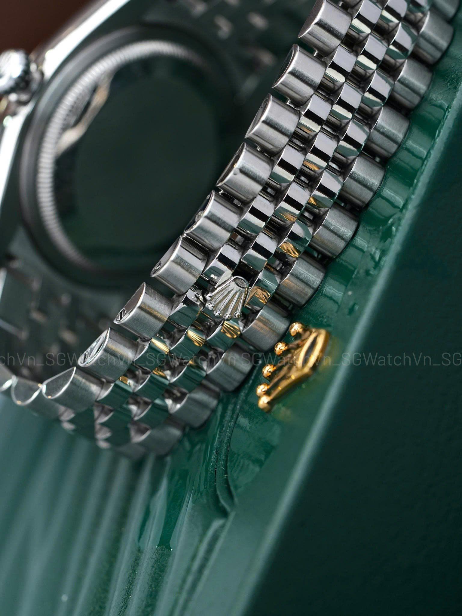 Rolex Datejust 36mm Ref.116234 Vi Tính Trắng Kim Cương – Dây Jubilee (Seri G)