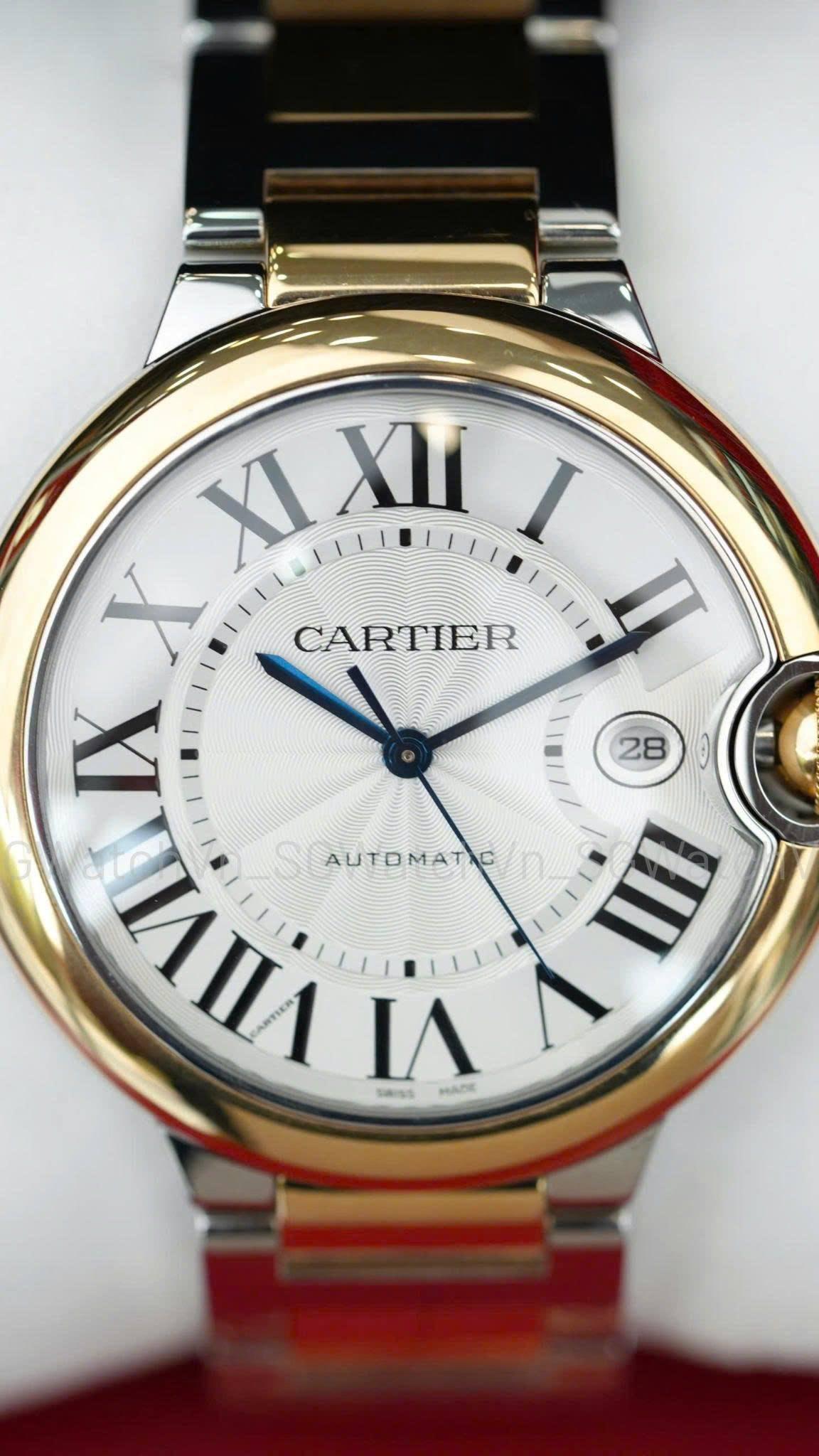 Cartier Ballon Bleu de Cartier 42mm Demi Vàng 18K – Ref. W2BB0039 (Lướt, Bảo hành QT đến 2032)