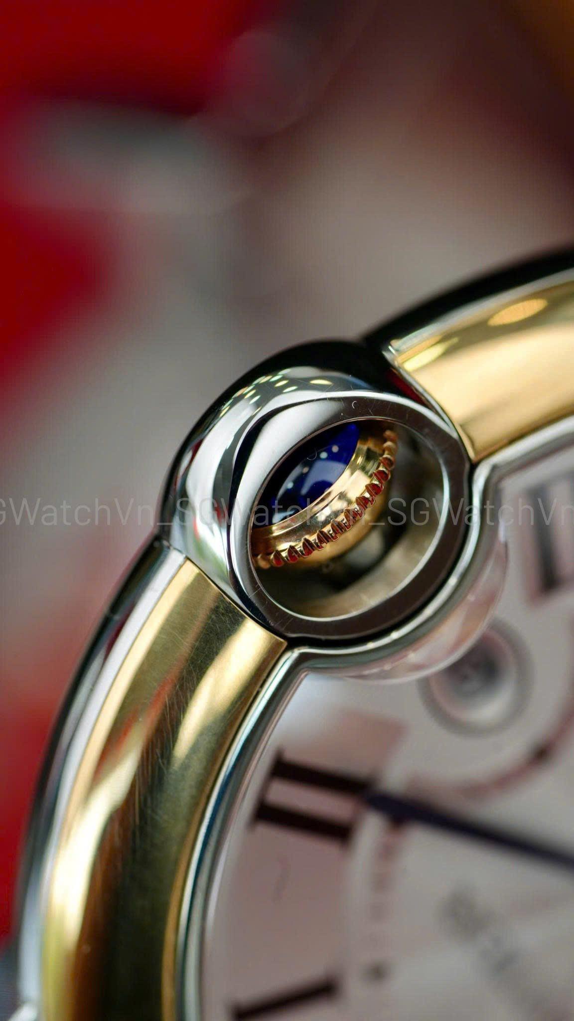 Cartier Ballon Bleu de Cartier 42mm Demi Vàng 18K – Ref. W2BB0039 (Lướt, Bảo hành QT đến 2032)