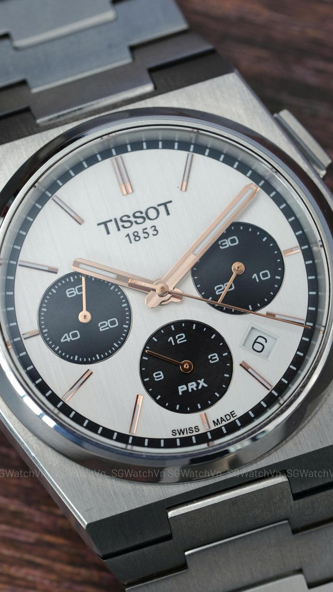 Tissot PRX Chronograph T137.427.11.011.00 Used 97% Full Box