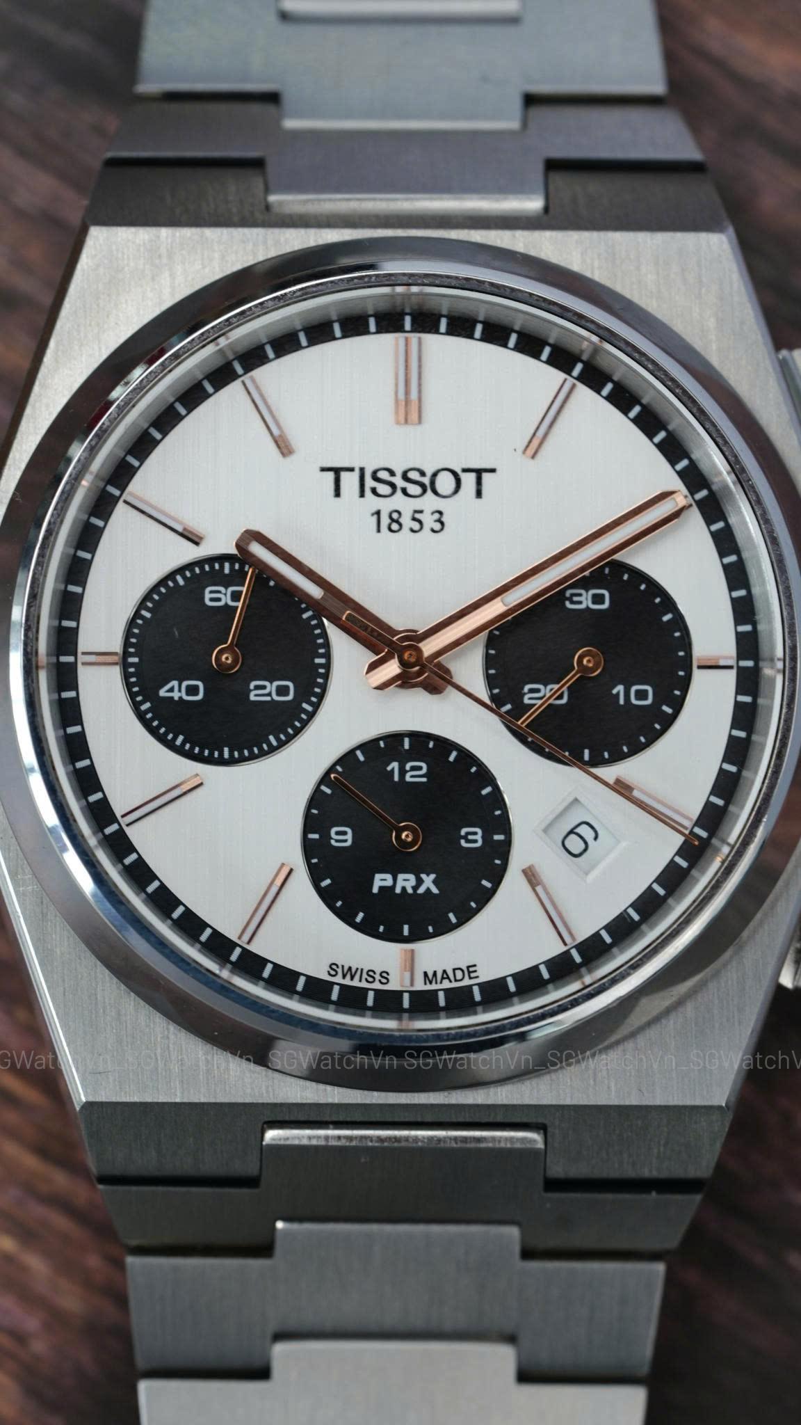 Tissot PRX Chronograph T137.427.11.011.00 Used 97% Full Box