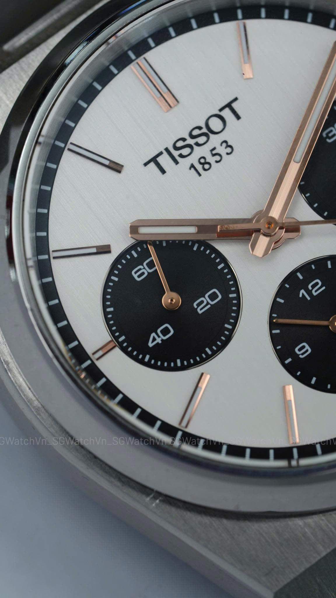 Tissot PRX Chronograph T137.427.11.011.00 Used 97% Full Box