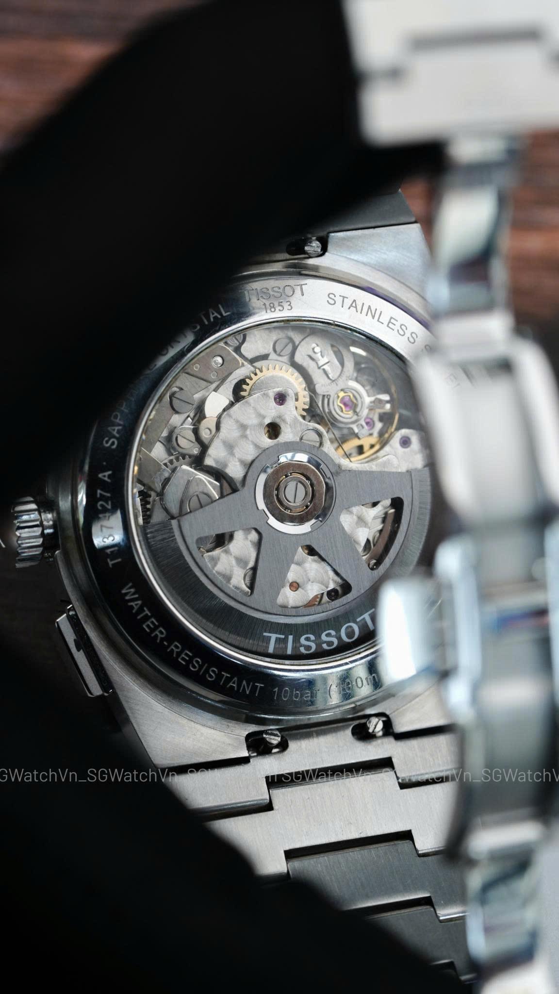 Tissot PRX Chronograph T137.427.11.011.00 Used 97% Full Box