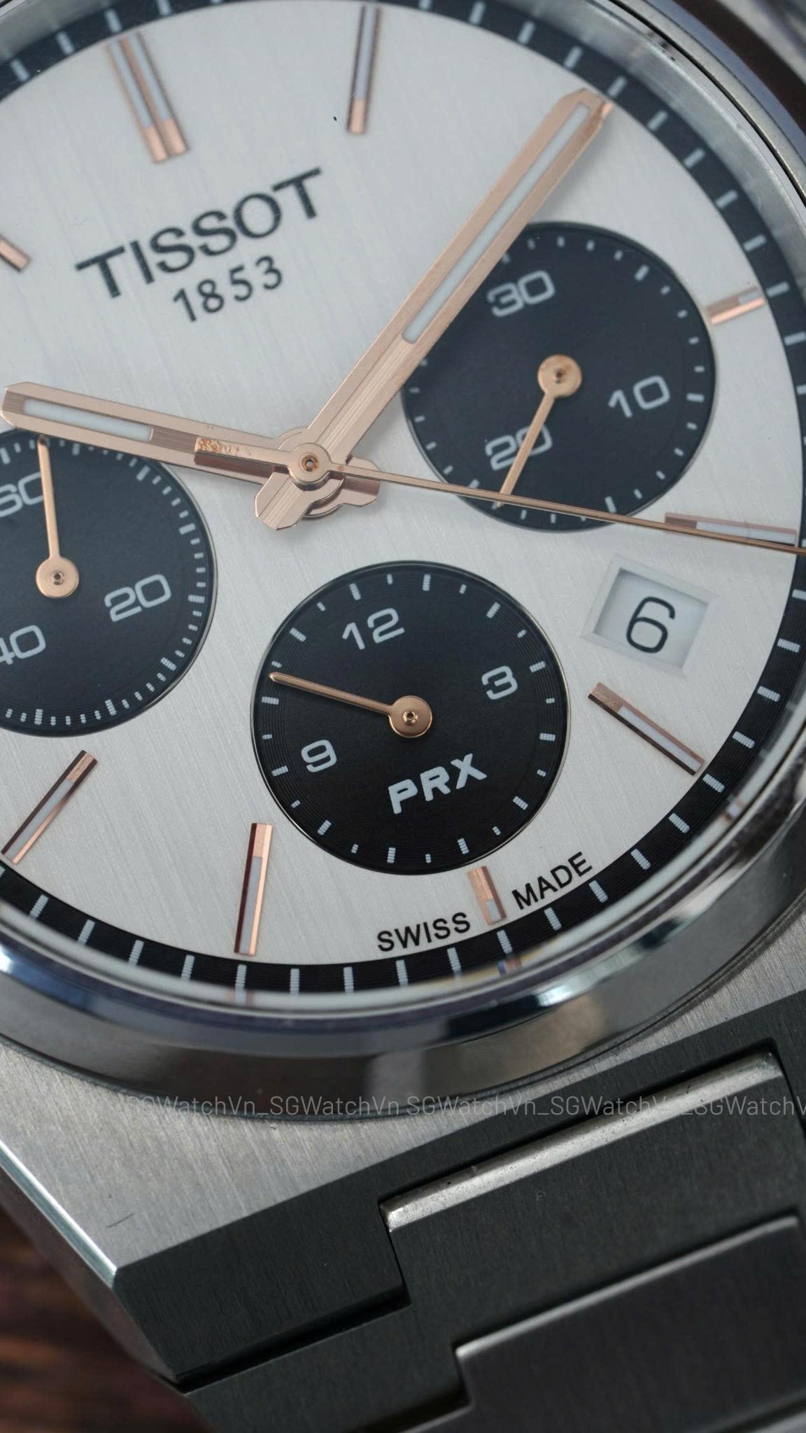 Tissot PRX Chronograph T137.427.11.011.00 Used 97% Full Box