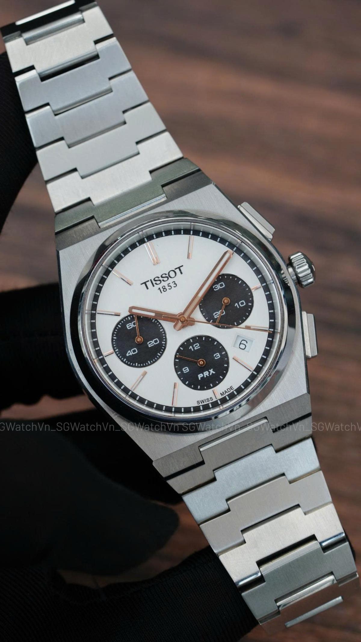 Tissot PRX Chronograph T137.427.11.011.00 Used 97% Full Box