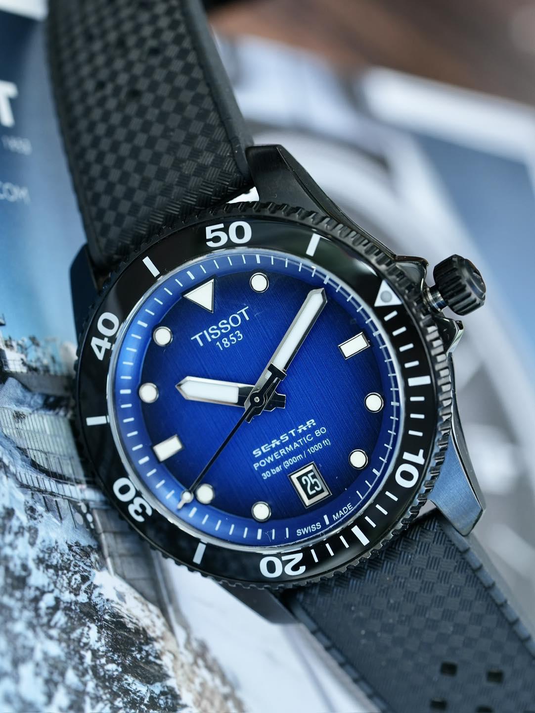 Tissot Seastar T120.807.37.041.00 USED– Diver 300m Powermatic 80