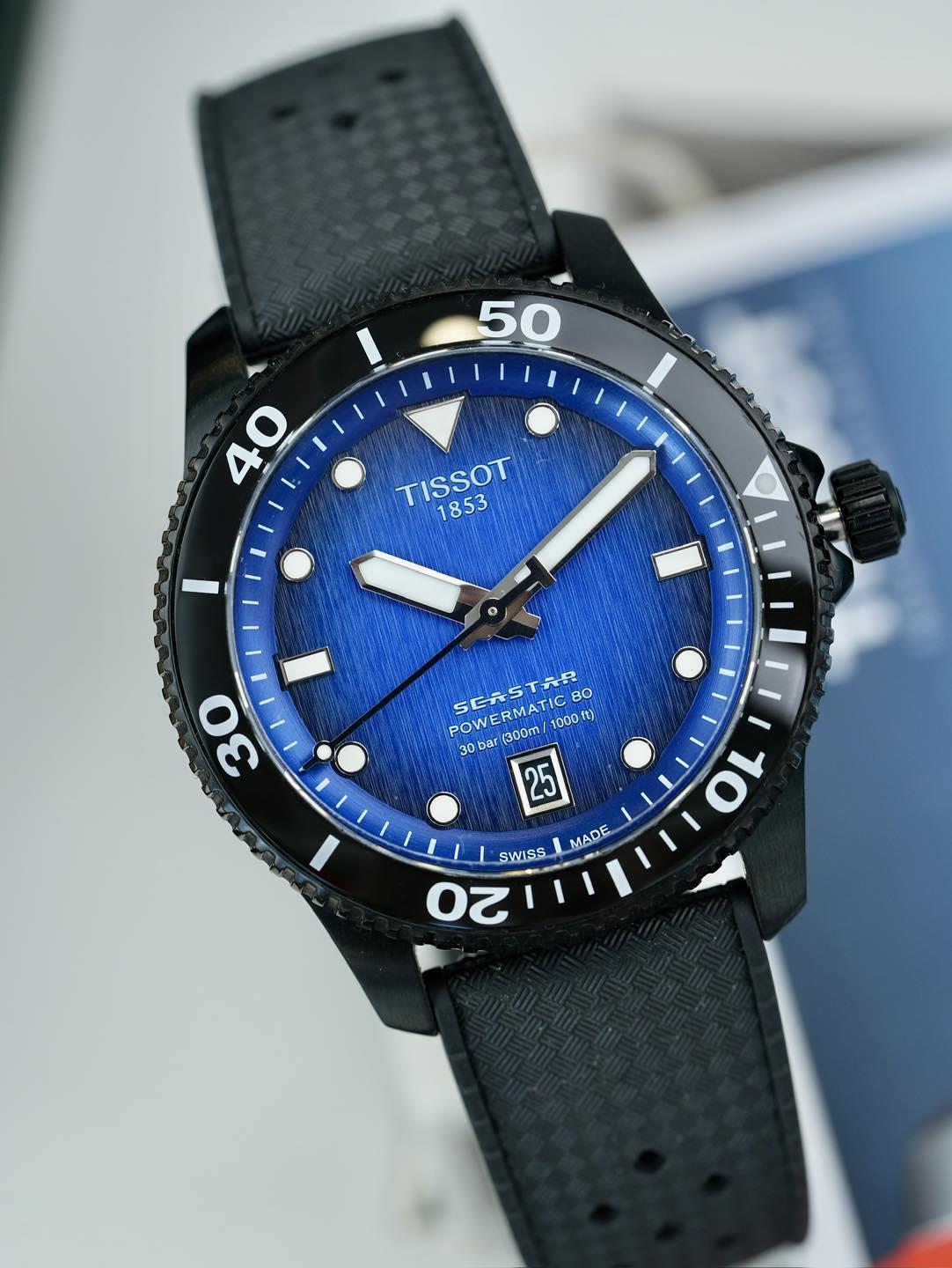 Tissot Seastar T120.807.37.041.00 USED– Diver 300m Powermatic 80