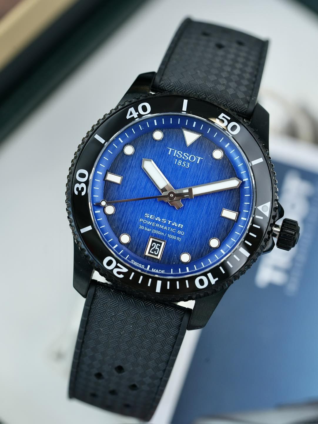 Tissot Seastar T120.807.37.041.00 USED– Diver 300m Powermatic 80