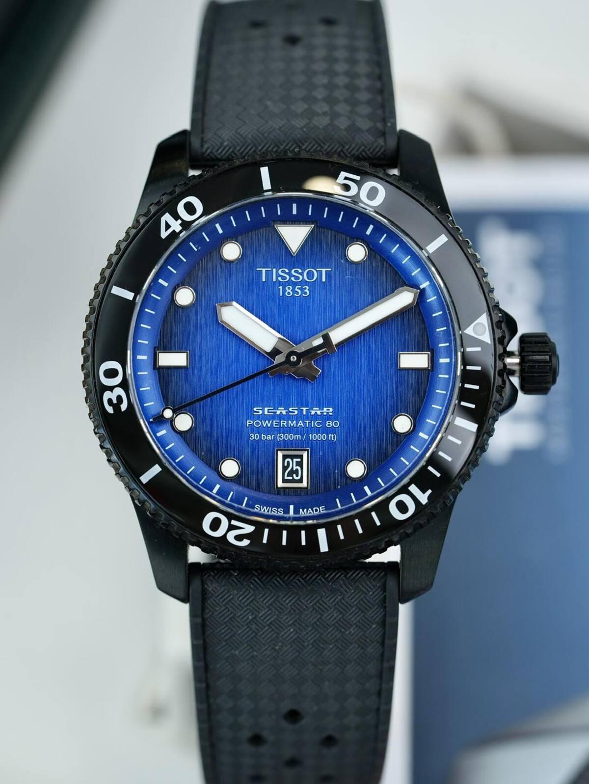 Tissot Seastar T120.807.37.041.00 USED– Diver 300m Powermatic 80