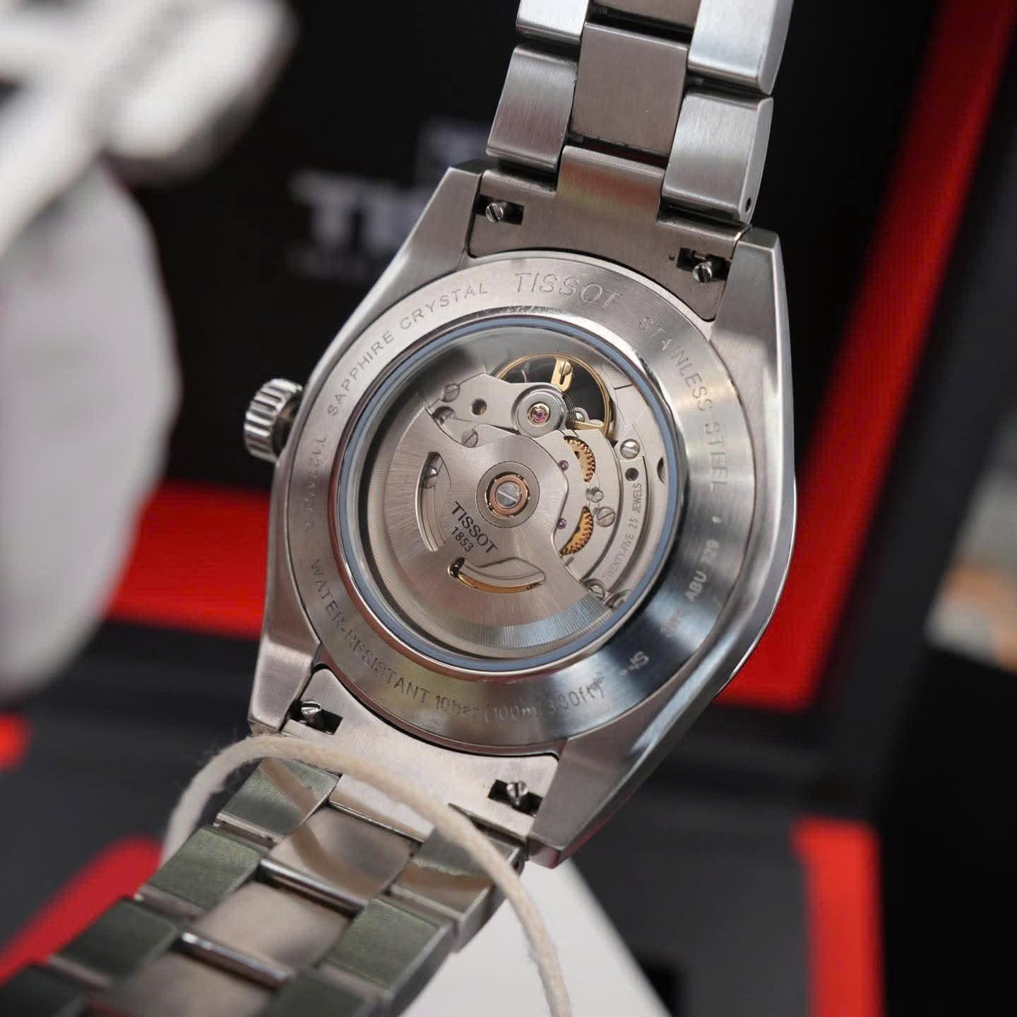 T.S Gentleman Powermatic 80 Open Heart T127.407.11.041.01 