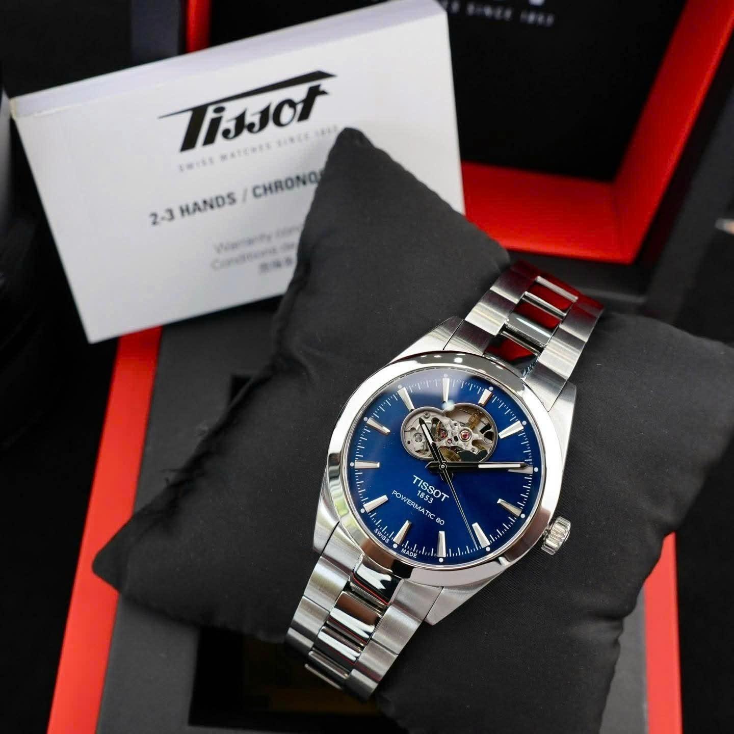 T.S Gentleman Powermatic 80 Open Heart T127.407.11.041.01 