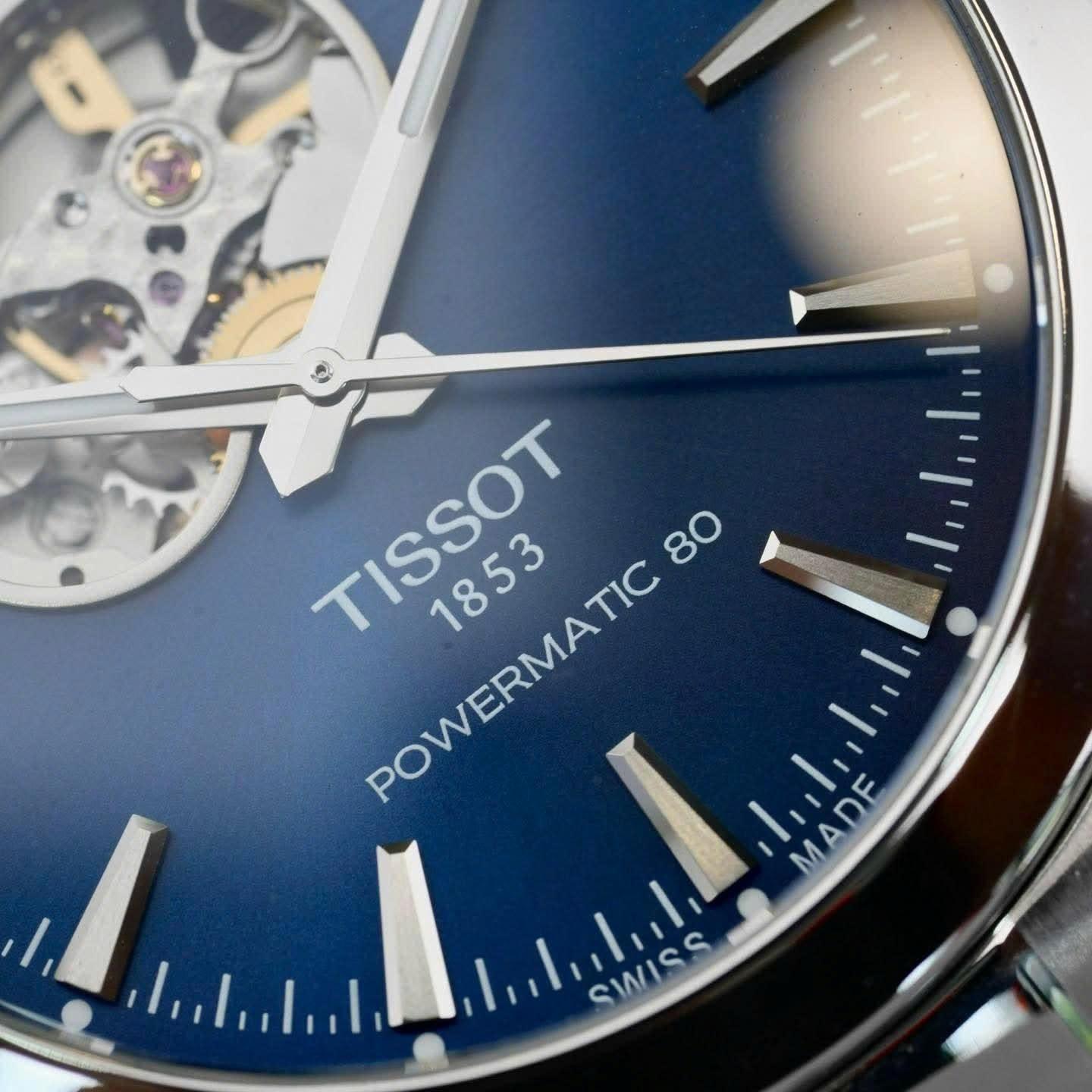 T.S Gentleman Powermatic 80 Open Heart T127.407.11.041.01 