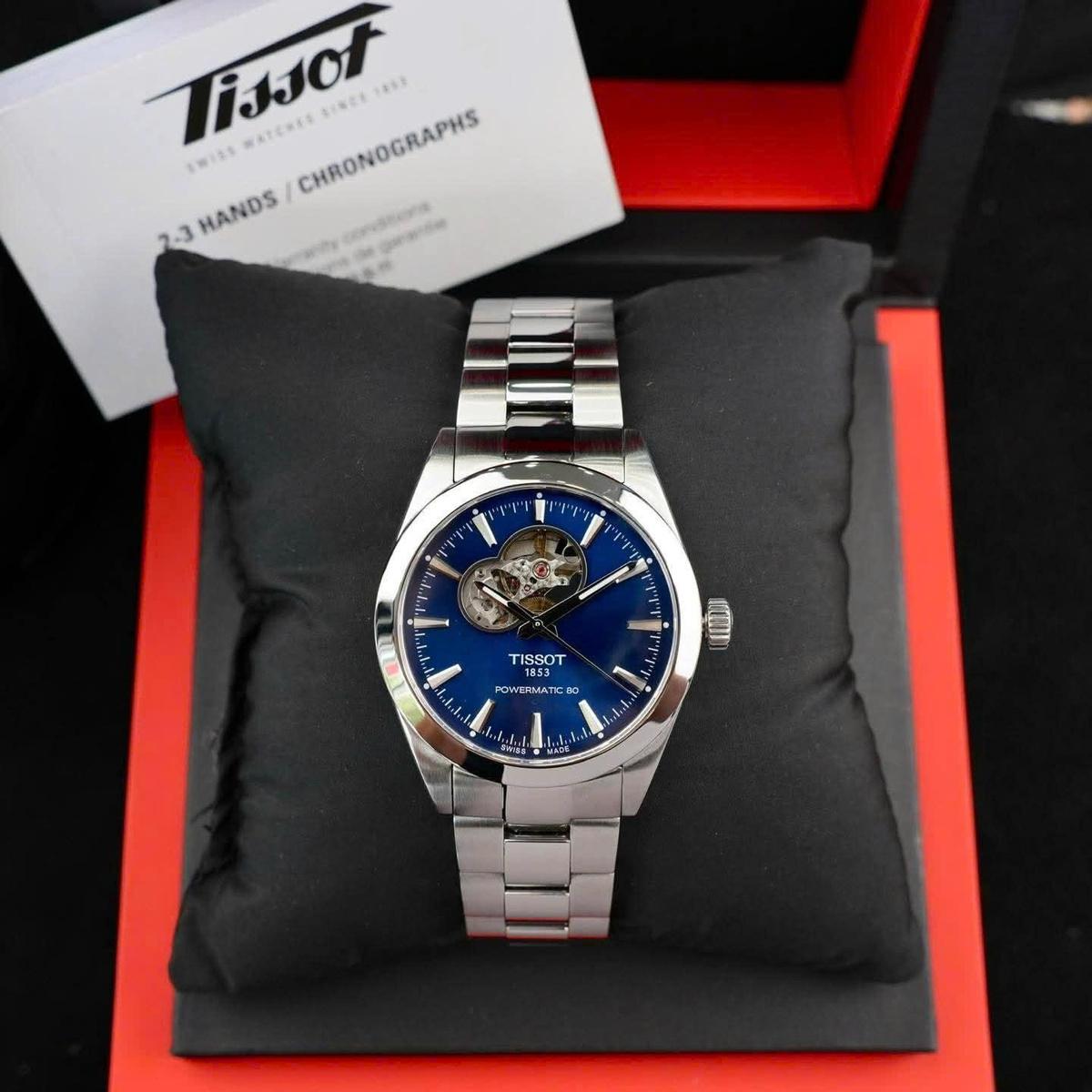 T.S Gentleman Powermatic 80 Open Heart T127.407.11.041.01 