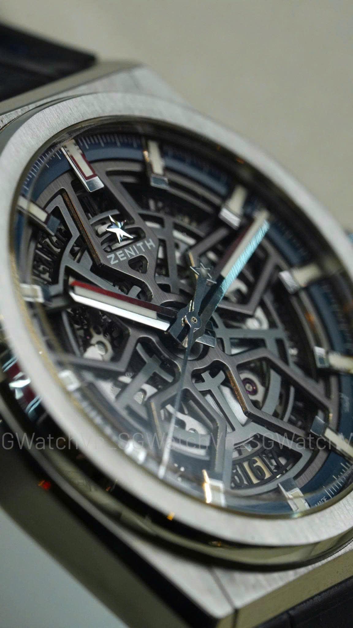 Zenith Defy Classic 95.9000.670/78.R782 Titanium Skeleton