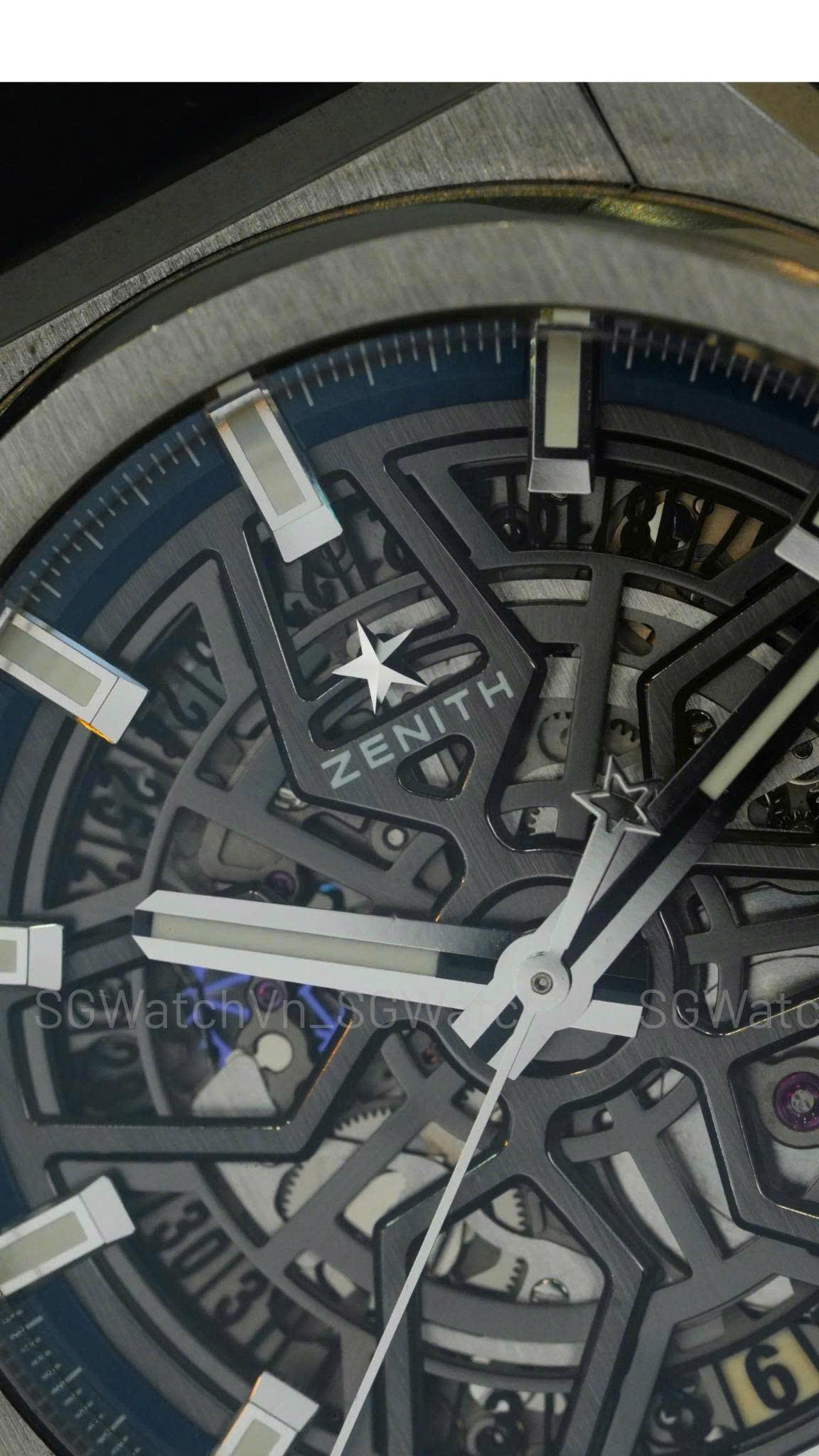 Zenith Defy Classic 95.9000.670/78.R782 Titanium Skeleton