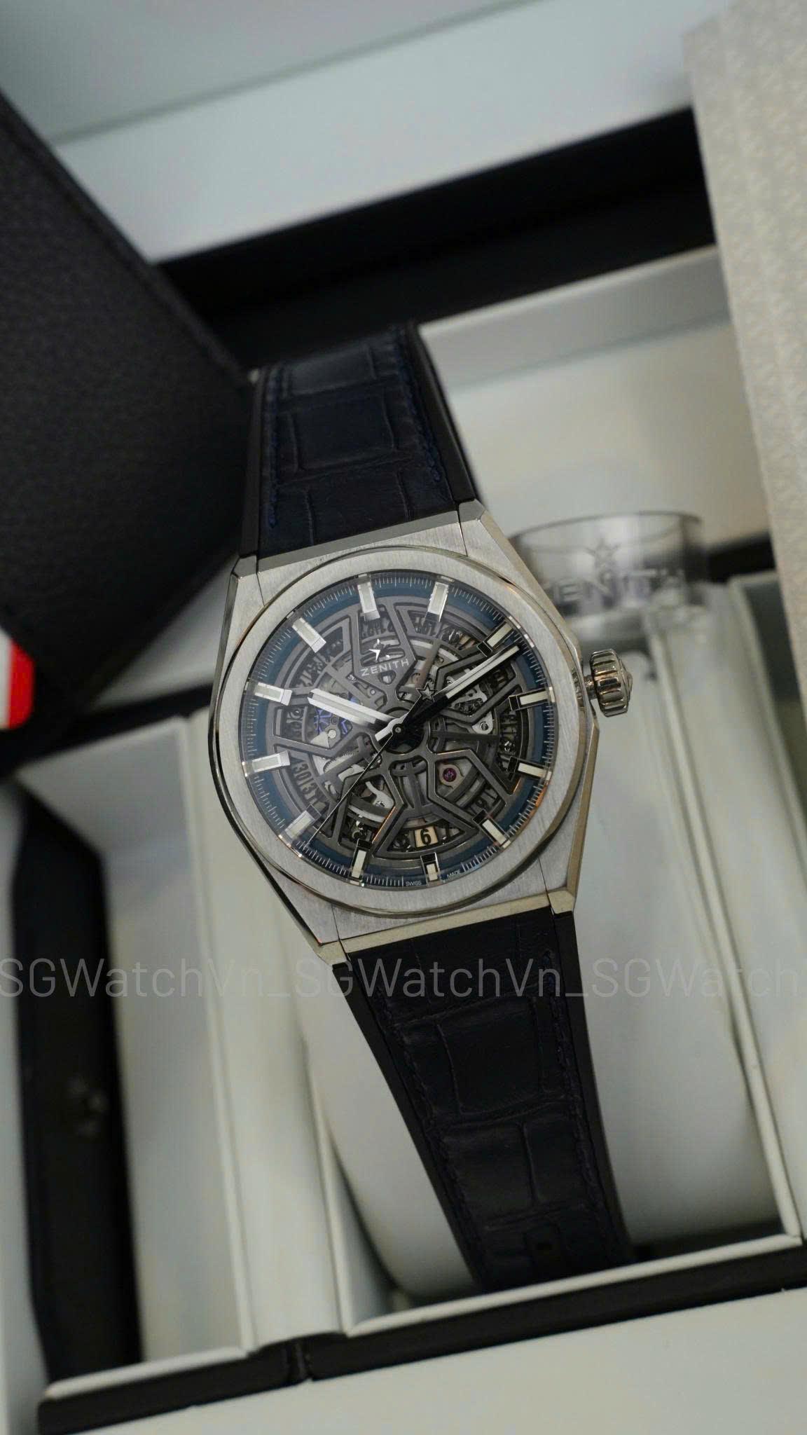 Zenith Defy Classic 95.9000.670/78.R782 Titanium Skeleton