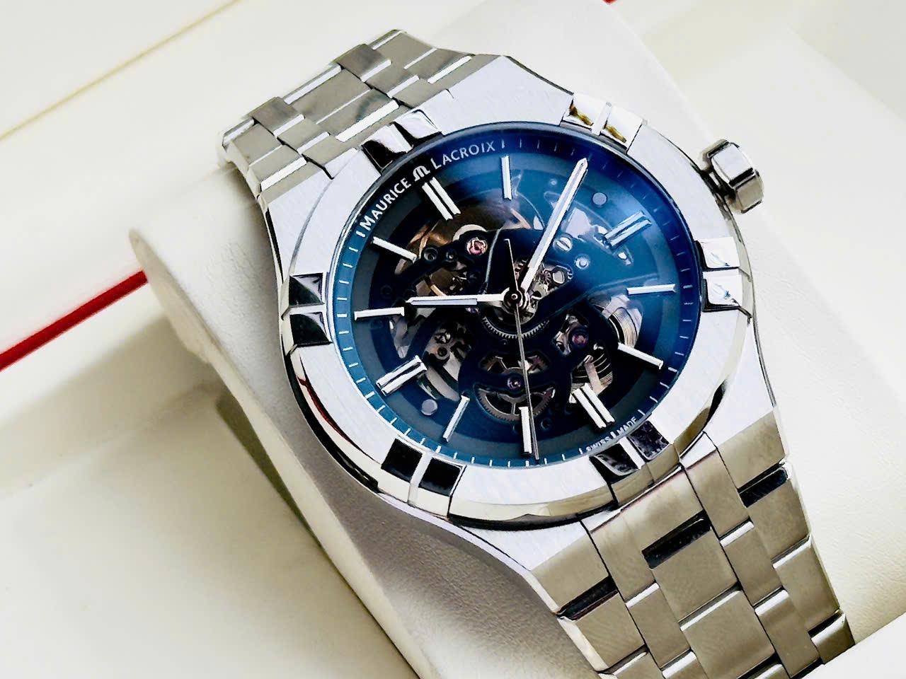 Maurice Lacroix Aikon Skeleton AI6008-SS002-031-1