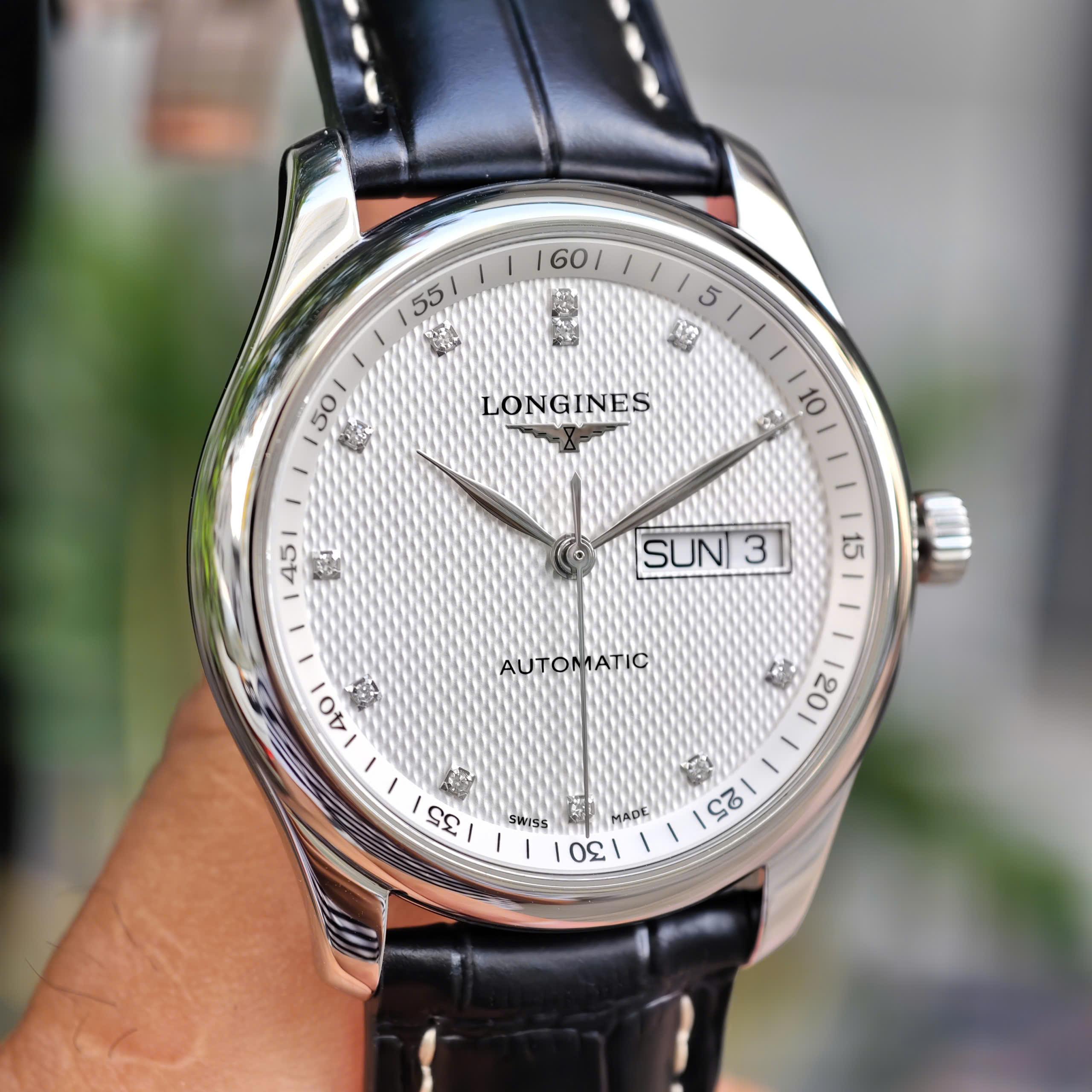 Longines Master L2.755.4.77.6 Kim Cương
