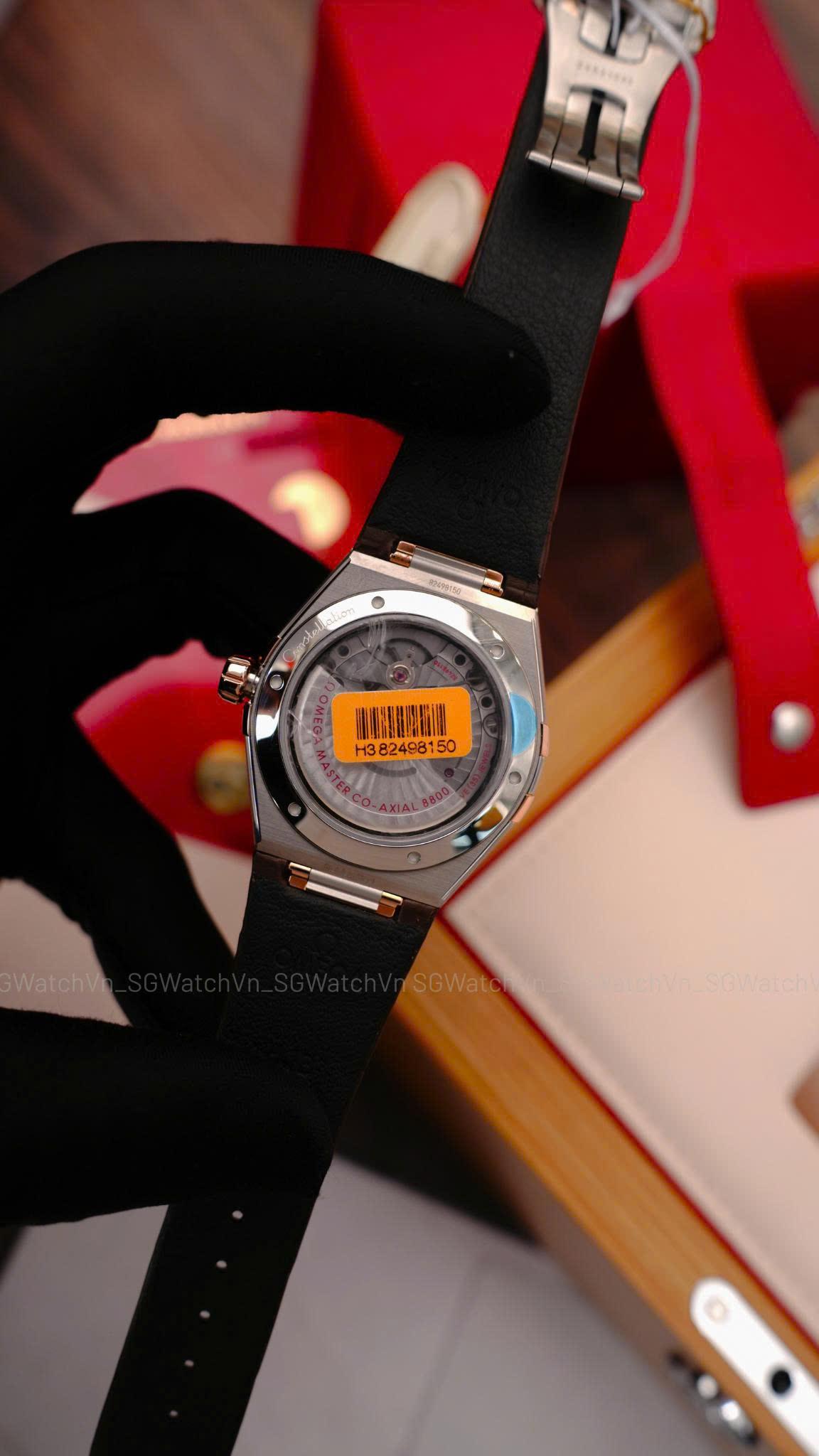 Omega Constellation 39mm Sedna Gold Chocolate Dial
