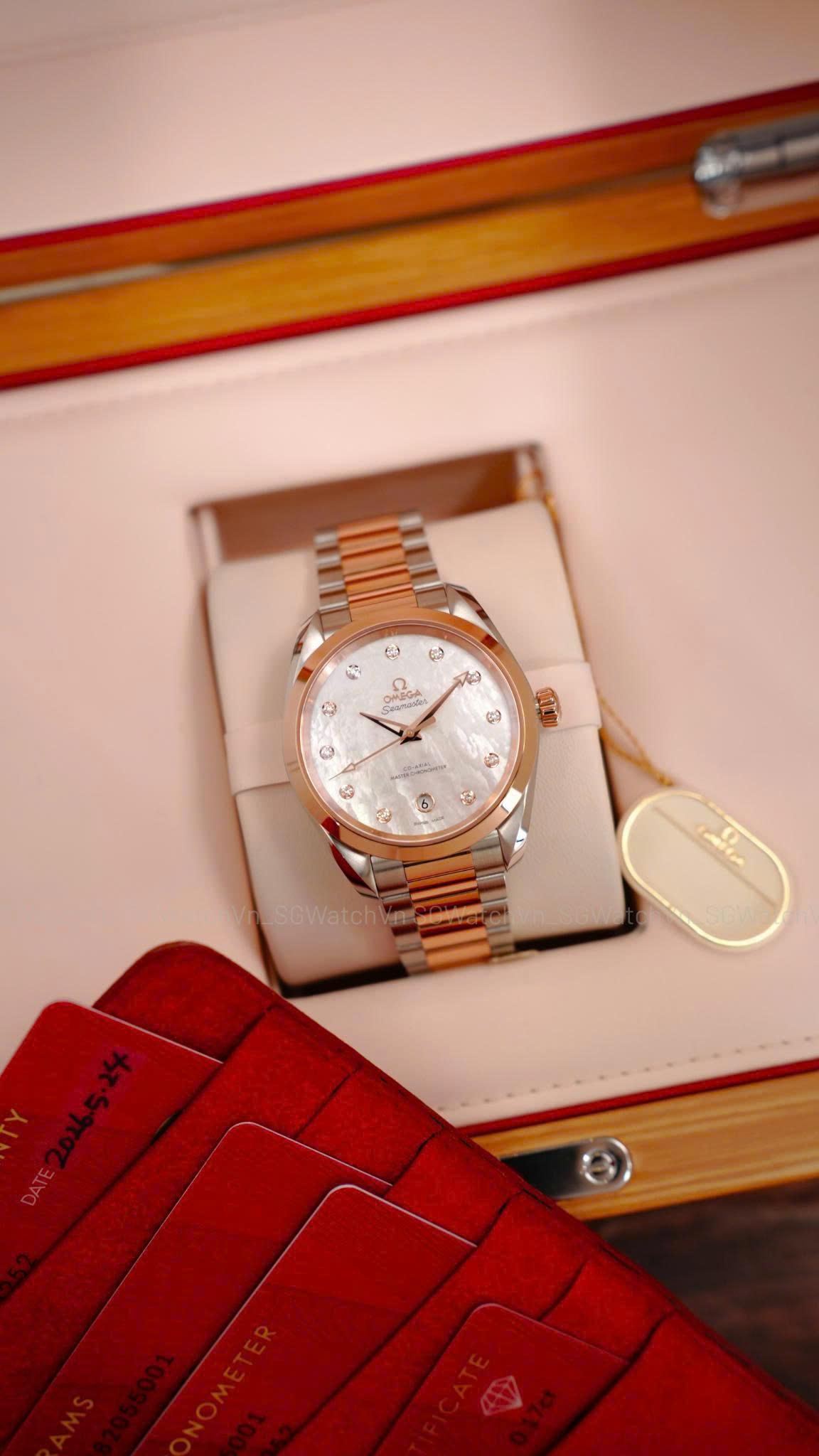 Omega Aqua Terra Master Chronometer 220.20.38.20.55.001