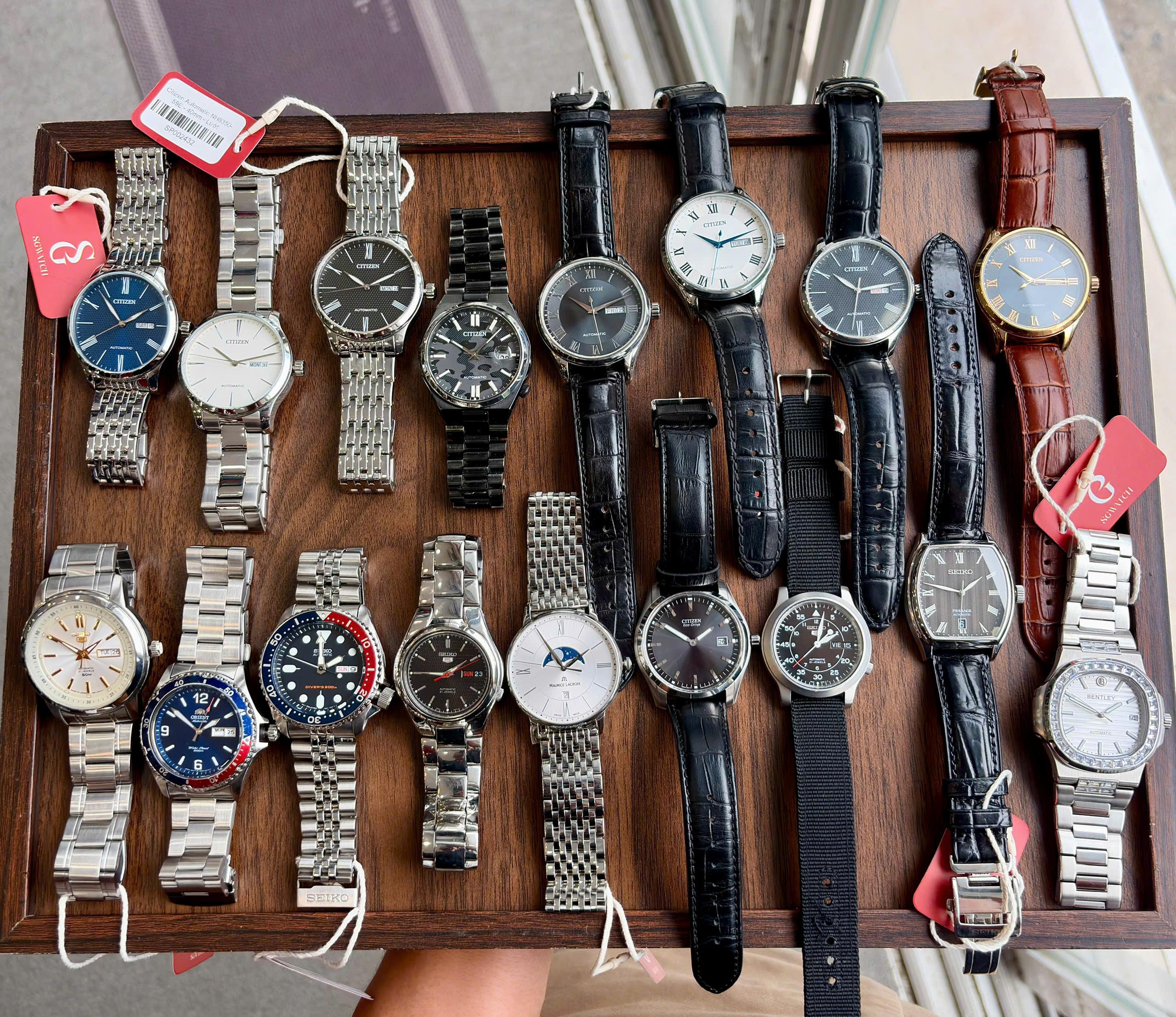 Bán Đồng Hồ Cũ Chính Hãng - Longines, Hublot, Cartier, Tissot Giá Tốt