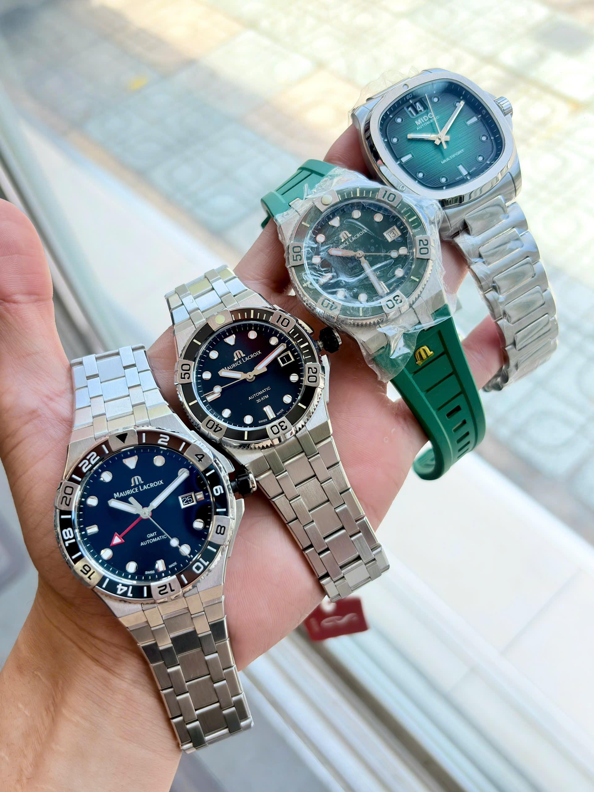 Bán Đồng Hồ Cũ Chính Hãng - Longines, Hublot, Cartier, Tissot Giá Tốt