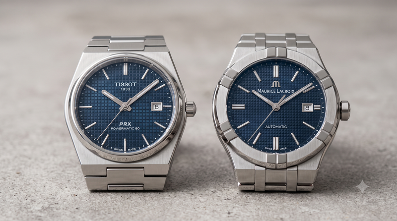 So Sánh Chi Tiết Tissot PRX Powermatic 80 Và Maurice Lacroix Aikon